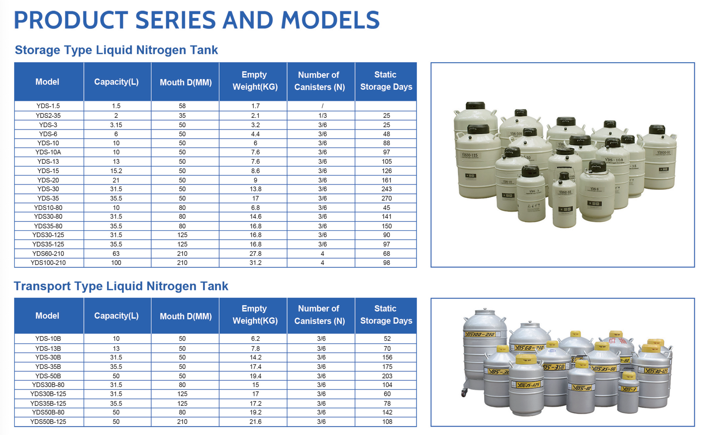 Storage Type Liquid Nitrogen Tank(图1)